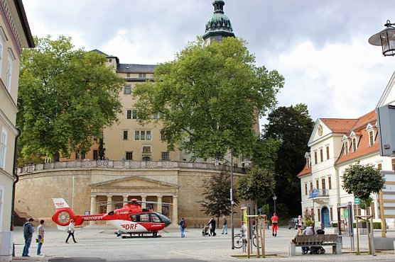 Landeplatz Markt Sondershausen (Foto: Karl-Heinz Herrmann) Landeplatz Markt Sondershausen (Foto: Karl-Heinz Herrmann)