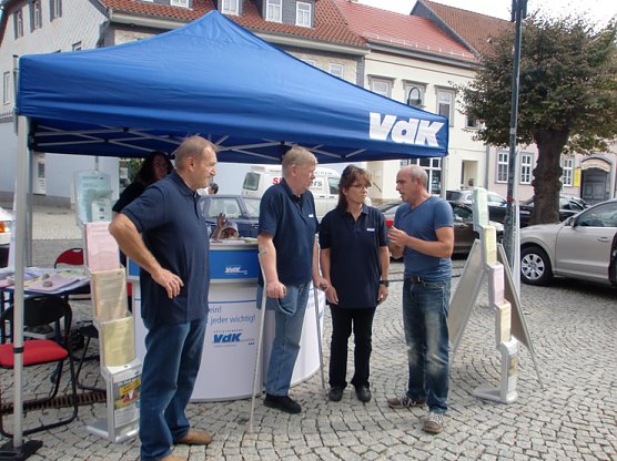 VdK stellte sich in Greußen vor. (Foto: Bernd Reiber) VdK stellte sich in Greußen vor. (Foto: Bernd Reiber)