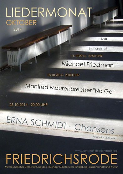 Michael Friedman im KUNSTHOF Friedrichsrode (Foto: Kunsthof Friedrischsrode) Michael Friedman im KUNSTHOF Friedrichsrode (Foto: Kunsthof Friedrischsrode)