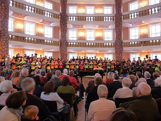 Musikworkshop im Achteckhaus (Foto: Karl-Heinz Herrmann)