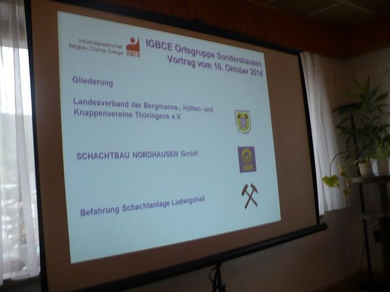 Bergm&auml;nnischer Vortrag (Foto: Hans-J&uuml;rgen Schmidt)