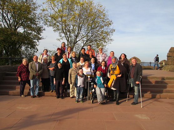 Zu Besuch auf dem Kyffhäuser (Foto: Ina Römer) Zu Besuch auf dem Kyffhäuser (Foto: Ina Römer)