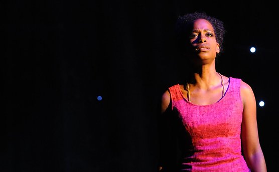 Nyassa Alberta in AIDA am Theater Nordhausen (Foto: R. Obst)