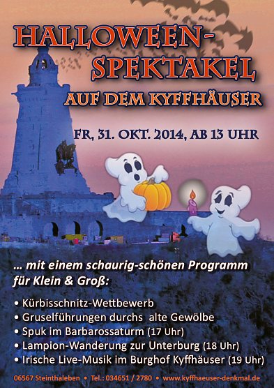 Tafels&auml;nger und Halloween (Foto: Stadt Bad Frankenhausen)