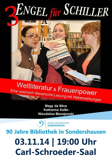 Stadtbibliothek feiert 90jähriges Jubiläum (Foto: Stadt Sondershausen) Stadtbibliothek feiert 90jähriges Jubiläum (Foto: Stadt Sondershausen)