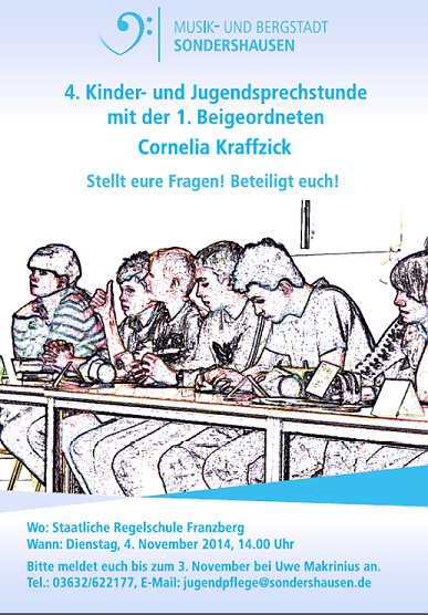 Kinder k&ouml;nnen Anliegen vortragen (Foto: Stadt Sondershausen)