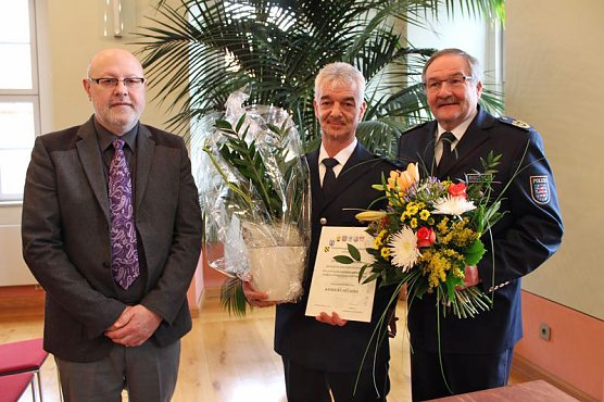 Th&uuml;ringen setzt auf Kontaktbereichsbeamte, auch in Greu&szlig;en (Foto: Karl-Heinz Herrmann)
