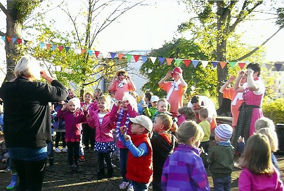 Herbstfest in der Kita Wipperg&auml;rtchen (Foto: Stadt Bad Frankenhausen)
