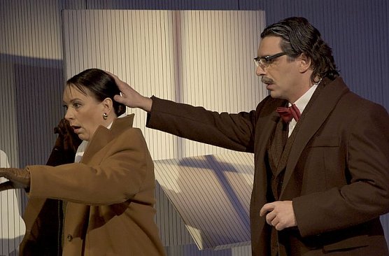 H&uuml;te im Nordh&auml;user Theater (Foto: Wolfgang Kurima Rauschning)