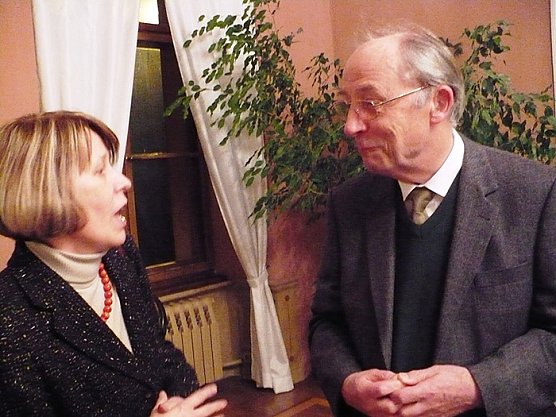 Vortrag zu Darwin (Foto: Hans-J&uuml;rgen Schmidt)