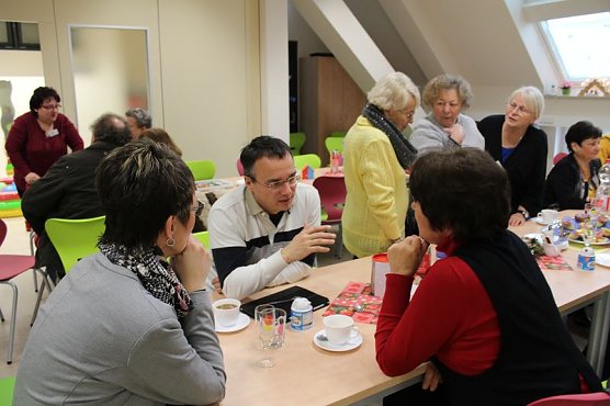 D&uuml;ne zeigte neues Domizil (Foto: Karl-Heinz Herrmann)