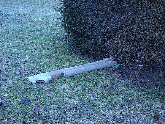 M&uuml;ll in der Stadt (Foto: Karl-Heinz Herrmann)