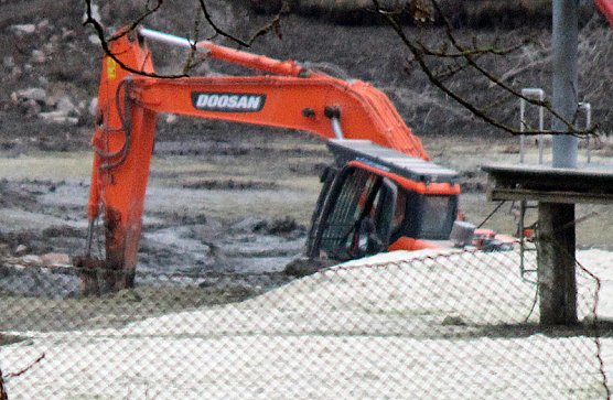 Tief im Schlamm eingesunken (Foto: Privat)