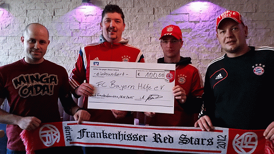 Spende f&uuml;r Fanclubs (Foto: Privat)