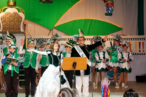 Kinderkarneval beim SCC Gr&uuml;n Wei&szlig; (Foto: ZK-Medien)