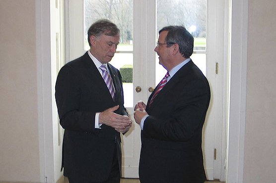 Horst K&ouml;hler und Peter Albach (Foto: Wahlkreisb&uuml;ro Albach)