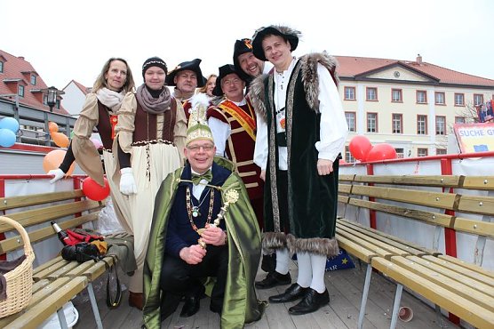 Party auf dem Anger (Foto: Karl-Heinz Herrmann)