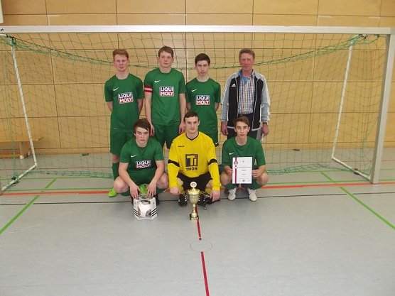Bestenermittlung B-Junioren in der Halle (Foto: KFA Nordth&uuml;ringen)