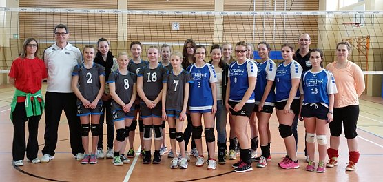 Volleyball-Trainingslager 2015 (Foto: VfB Oldisleben) Volleyball-Trainingslager 2015 (Foto: VfB Oldisleben)
