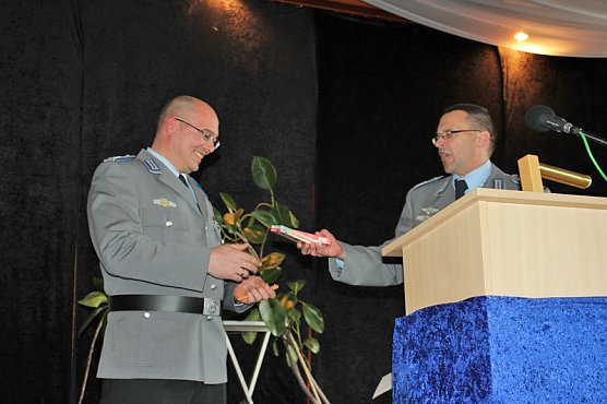 Bewegende Verabschiedung (Foto: Karl-Heinz Herrmann)