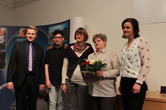 Ehrenmedaille in Gold verliehen (Foto: Karl-Heinz Herrmann)