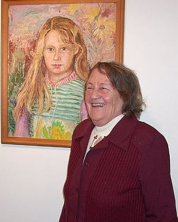 Gertrud Liefeith � Neue Ausstellung (Foto: Karl-Heinz Herrmann)