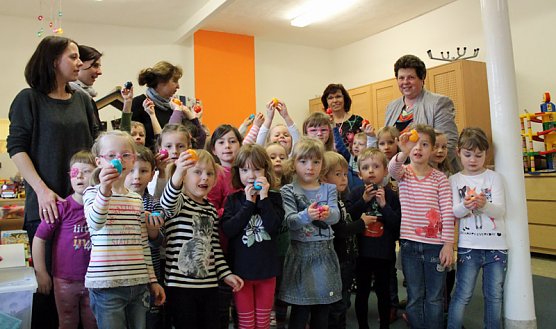 Holbe auf Osterbesuchsreise (Foto: Wahlkreisb&uuml;ro Gudrun Holbe)