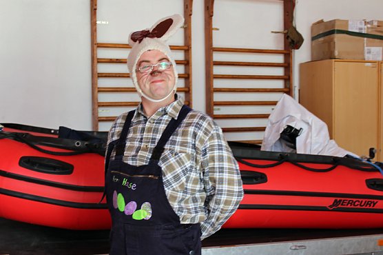 Osterhase war schon da! (Foto: Karl-Heinz Herrmann)