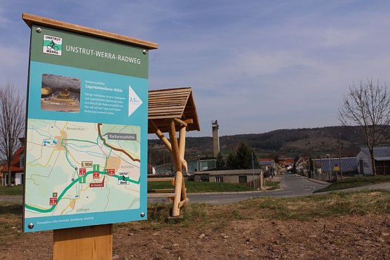 Positives und Negatives vom Unstrut-Werra-Radweg (Foto: Karl-Heinz Herrmann) Positives und Negatives vom Unstrut-Werra-Radweg (Foto: Karl-Heinz Herrmann)