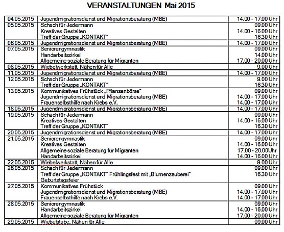 Was ist im HOC los? (Foto: HOC)
