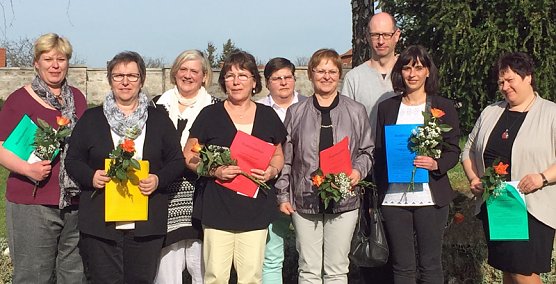 Zertifikat erhalten (Foto: C. Bechstedt)