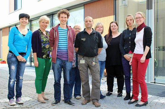 Abschied vom australischen Kompositionsstipendiaten (Foto: Th&uuml;ringer Landesmusikakademie Sondershausen)