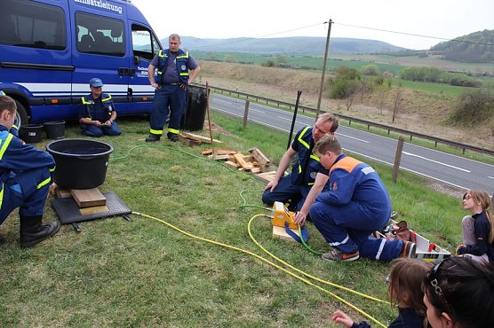 Berka in Flammen? (Foto: Karl-Heinz Herrmann) Berka in Flammen? (Foto: Karl-Heinz Herrmann)