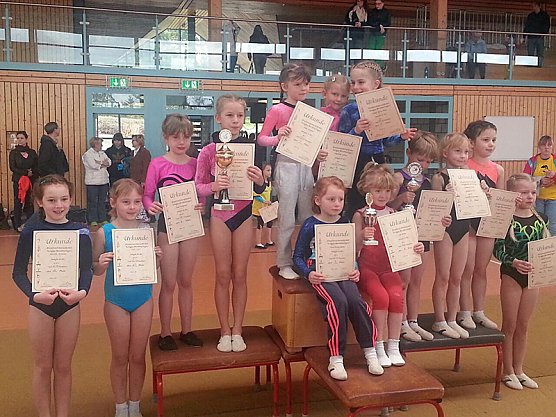 Einstieg in die Wettkampfsaison f&uuml;r die J&uuml;ngsten (Foto: Sv Gl&uuml;ckauf Sondershausen)