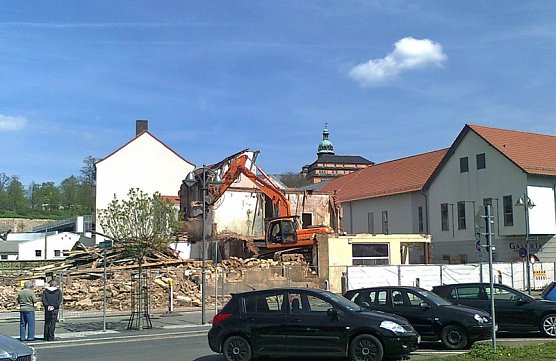 Abriss Kinderkaufhaus (Foto: Thomas Leipold)