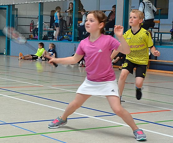 Landeseinzelmeisterschaften im Badminton (Foto: Andreas Reich)
