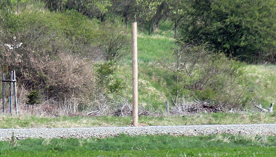 Marterpf&auml;hle am Unstrut-Werra-Radweg? (Foto: Karl-Heinz Herrmann)