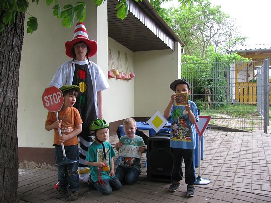 Verkehrssicherheitstag der ev. Kita Heldrungen (Foto: Bernd M&uuml;ller)
