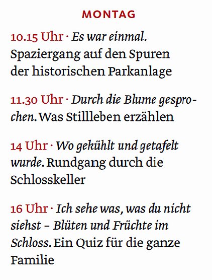 Schl&ouml;ssertage auch in Sondershausen (Foto: Th&uuml;ringer Stiftung Schl&ouml;sser und G&auml;rten)