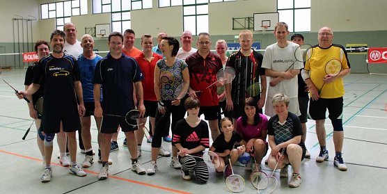 Badminton in Sondershausen (Foto: Karl-Heinz Herrmann)