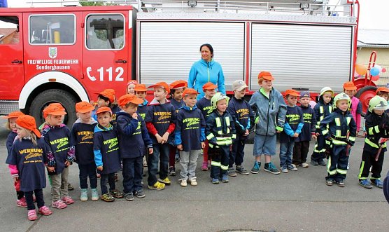 Kindertag bei der Feuerwehr in Berka (Foto: Karl-Heinz Herrmann)