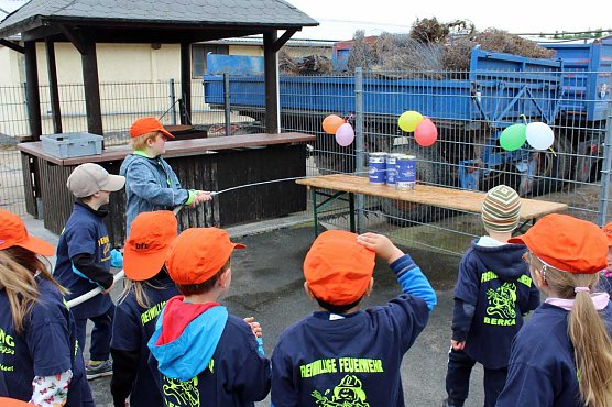 Kindertag bei der Feuerwehr in Berka (Foto: Karl-Heinz Herrmann)