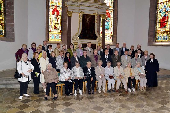 Treffen der Konfirmandenjubilare (Foto: Foto G&ouml;rtz-M&auml;der)