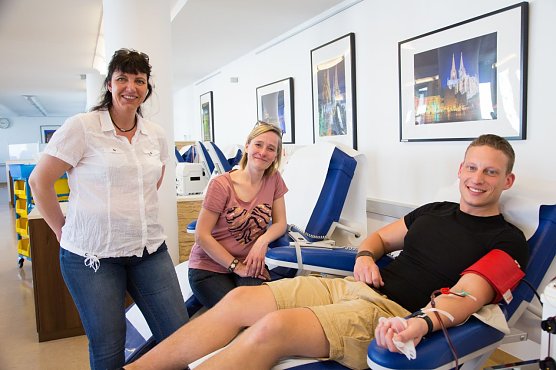 Am 14. Juni findet der 11. Weltblutspendetag statt (Foto: Plasma Service Europe) Am 14. Juni findet der 11. Weltblutspendetag statt (Foto: Plasma Service Europe)