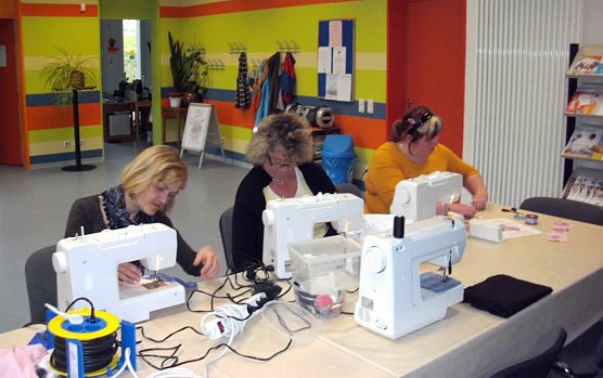 N&auml;hkurs im Freizeitzentrum (Foto: Freizeizentrum Artern)