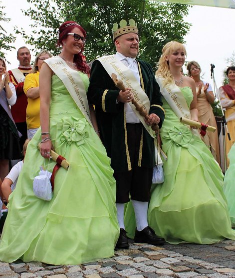 Laubk&ouml;nig gekr&ouml;nt (Foto: Karl-Heinz Herrmann)