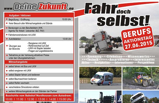 Information und Aktion auf dem Autodrom (Foto: Privat)
