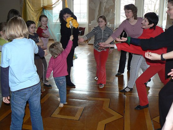 Tanzworkshop (Foto: Schlossmuseum Sondershausen)
