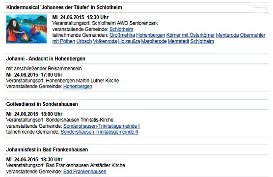 Termine, Termine (Foto: Privat)