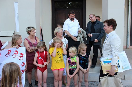 Auch Ministerin kann nicht helfen (Foto: Karl-Heinz Herrmann) Auch Ministerin kann nicht helfen (Foto: Karl-Heinz Herrmann)